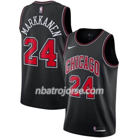 Män Chicago Bulls Tröja Lauri Markkanen 24 2019-20 Nike Statement Edition Swingman